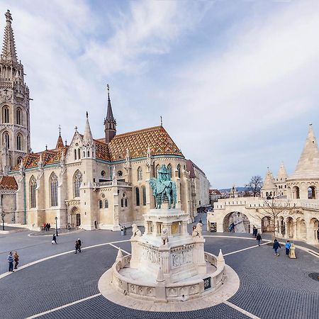 Domos Buda Castle Balcony Apartment Budapest Esterno foto